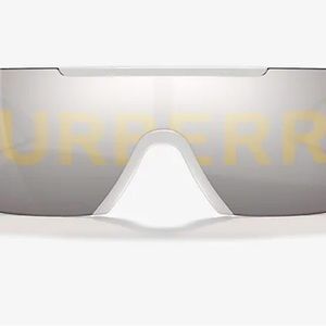 White Burberry sunglasses